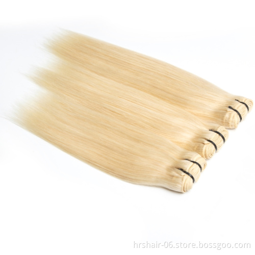 613 Virgin Hair Bundles With Closure Cuticle Aligned Raw Blond Hair Wholesale Bundle Virgin Hair Vendor